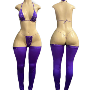 Maxsun Premium <strong>Sexy</strong> Lingerie Stripper Outfits <strong>Party</strong> Rave Dance Wear Wholesale Stripper Exotic Dancewear - Product Image 4