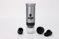 Cafetera Portátil Mini para Cápsulas, Recargable por USB, Semiautomática, 20 Bares, Ideal para Viajes y Camping