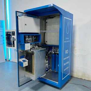 Distributeur d'eau RO extérieur personnalisé pour écoles, usines, centres commerciaux, avec QR code, jetons et filtres multiples - Product Image 4