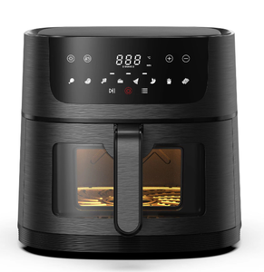 1800W Touch Design Smart 8L Air Fryers Customized Color 80-200c Temperature for Sale Smart Air Fryers - Product Image 1