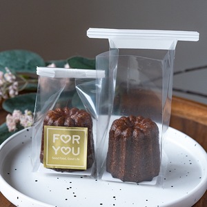 Bolsas Transparentes para Galletas, Envoltorios Individuales para Galletas, Celofán Transparente Sellable, Envoltorios Grandes para Rebanadas de Pastel, <span class=keywords><strong>Brownie</strong></span>, Pan, para Guardar en la Panadería - Product Image 2