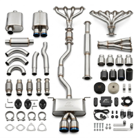 Kit d'échappement Valvetronic personnalisé OEM ODM, fabrication en usine, kit de tuyaux d'échappement en acier inoxydable et titane haute performance