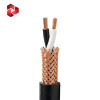 Câble de transmission de signal RVVP 8 conducteurs 24AWG, fil de cuivre double blindage