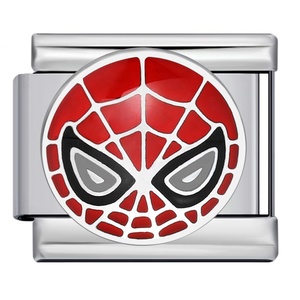 Bracelets à breloques italiens personnalisés avec logo, motifs de personnages de dessins animés et d'anime, compatibles avec les perles en acier inoxydable de 9 mm, pour la création de bijoux DIY, cadeaux - Product Image 2