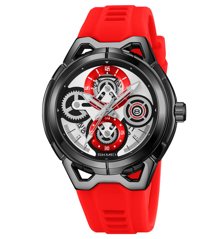 สีดำ/ แดง