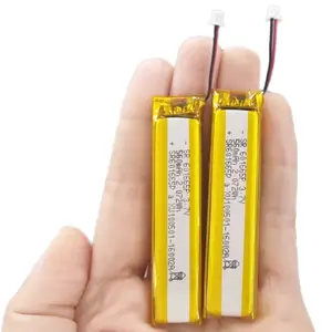 Wholesale 601665 560mAh 3.7v 7.4v Li Ion Rechargeable Lipo Lithium Polymer Battery Cell Lithium Ion Batteries