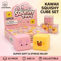 Jouet anti-stress amusant en caoutchouc en forme de cochon et de canard à grande bouche, mignon et ludique
