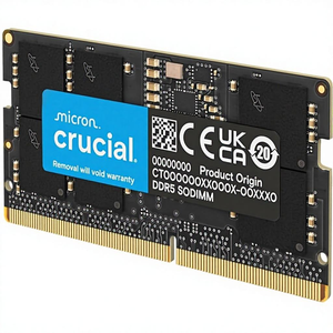 32GB DDR5 <b>RAM</b> 5600MHz Laptop SODIMM 262 Pin Compatible 13th Generation Core Suitable for 6000 CT32G56C46S5 - Product Image 2