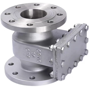 Dispositivo de Seguridad para Tuberías de Acero Inoxidable Fundido a Baja Temperatura, DN80 PN16, a Prueba de Explosiones, con Apertura Lateral - Product Image 1