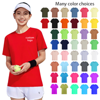 T-shirt à col rond en coton de haute qualité pour hommes femmes grande taille blanc uni sport Streetwear Style décontracté LOGO personnalisé fabriqué