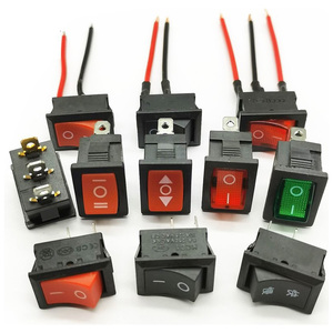 ขายตรงจากโรงงาน สวิตช์โยกสีดำ 15x21 มม. 2 ขา SPST เปิด-ปิด 15 มม. x 21 มม. - Product Image 6