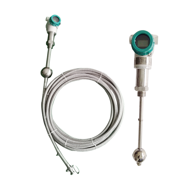 Explosion-Proof Storage Tank Level Gauge LCD Display Magnetostrictive Float Oil Sensor DC24V 1mm Accuracy 304 Stainless Steel