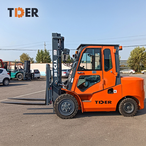 מלגזה דיזל TDER XINCHAI דו-שלבית עם תורן 3.5 מטר, 4 טון, עם תא נהג סגור ומעביר צד. - Product Image 1