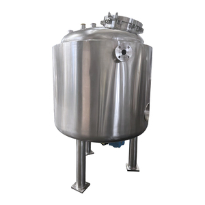 مفاعل كيميائي صحي من الفولاذ المقاوم للصدأ 1000 لتر في الصناعة - Product Image 6