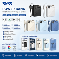 Mini Power Bank 10000 mAh Double USB 5V2A Batterie Externe Chargeur Portable Ultra Mince Conforme RoHS 10000 mAh 20000 mAh 30000 mAh