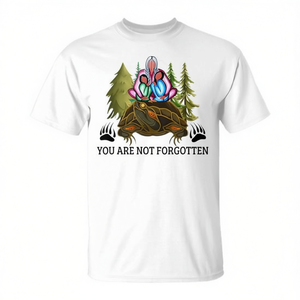 T-shirt « Vous n'êtes pas oubliés » sur le thème des Amérindiens - Product Image 2