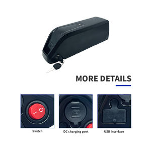 Batería de tubo descendente de iones de litio de alta potencia <span class=keywords><strong>36V</strong></span> 20ah 18650 batería de litio batería de iones de litio bicicleta eléctrica - Product Image 2