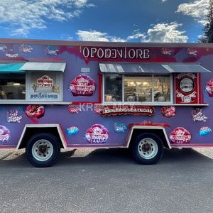 Remolque Popular en la UE 2025 con Terraza, Camión de Comida, Cocina Móvil, Remolques de Comida para Hot Dogs y Barbacoa - Product Image 6