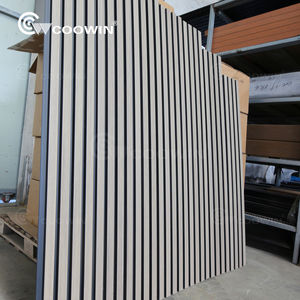 Panneaux muraux en composite bois-plastique co-extrudé 219*26*2900mm, panneaux muraux décoratifs extérieurs en WPC - Product Image 4