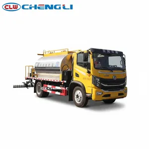 Camión distribuidor de asfalto inteligente Dongfeng Vasol 4x2 6300L con sistema de pulverización de betún para construcción de carreteras - Product Image 4
