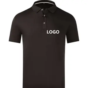 2023 Nieuwe Aankomst Zomer T-Shirt Heren Korte Mouwen Slim Fit T-Shirts Turn-Down Kraag Golfshirt