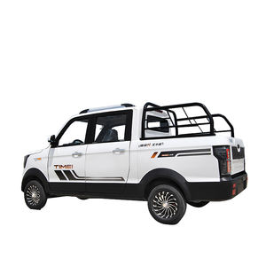 Camionnette électrique à vente directe d'usine en Chine, véhicule utilitaire léger à conduite simple, sièges en cuir, galerie de toit en métal, mini-véhicule de transport arrière - Product Image 4