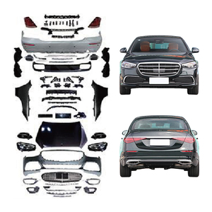 Kit de carrosserie complet 2025 pour Mercedes-Benz Classe S W221 (2006-2009) : pare-chocs avant et arrière, lèvre de pare-chocs, capot, phares et ailes - Product Image 1