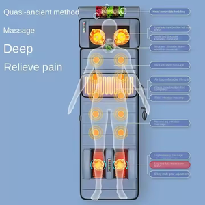 2026 Bestseller Ganzkörper-Rücken-Massagekissen für Zuhause und Büro Shiatsu Elektrische Bettmassagematte mit Heizfunktion - Product Image 5
