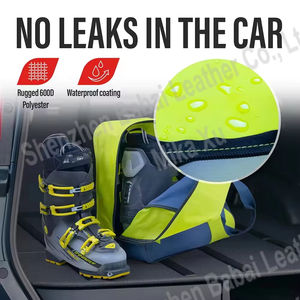 Borsa Porta Sci con Rivestimento Impermeabile <span class=keywords><strong>per</strong></span> Scarponi da Snowboard, Resistente Borsa da Viaggio Portatile <span class=keywords><strong>per</strong></span> <span class=keywords><strong>Auto</strong></span> e Uso Esterno - Product Image 4