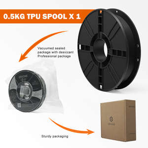 Eryone 0.5Kg <span class=keywords><strong>TPU</strong></span> <span class=keywords><strong>Filament</strong></span> Màu Đen 1.75Mm Mềm Và Linh Hoạt <span class=keywords><strong>TPU</strong></span> <span class=keywords><strong>3D</strong></span> <span class=keywords><strong>Filament</strong></span> Cho Máy In <span class=keywords><strong>3D</strong></span> <span class=keywords><strong>FDM</strong></span> - Product Image 6