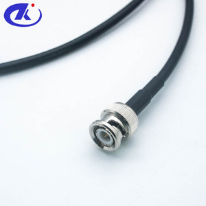 Cable coaxial <span class=keywords><strong>RG58</strong></span> Conjunto de cables, conector RF BNC macho en ambos lados, 1m - Product Image 2