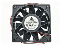 Ventilateur de refroidissement de serveur PFB1224UHE 24V DC 120mm, ventilateur axial sans balais 252.85CFM pour équipement de communication