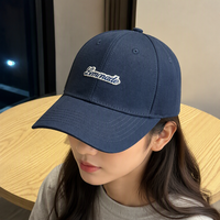 Casquette en coton personnalisée avec logo, fabrication directe, broderie, calotte souple pour hommes et femmes