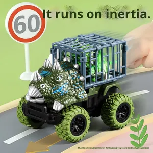 Quatre roues inertie 360 jouets grande inertie <span class=keywords><strong>dinosaure</strong></span> ingénierie transporteur bébé enfants jouet voiture <span class=keywords><strong>camion</strong></span> garçon en gros - Product Image 5