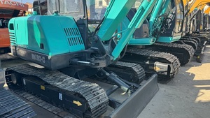 Mini-excavatrice sur chenilles Kobelco 60-C avec godet de creusement, moteur hydraulique, 4 tonnes, machine d'occasion - Product Image 3