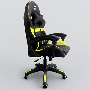 <span class=keywords><strong>Chaise</strong></span> de bureau inclinable à 135 degrés en cuir diamant, <span class=keywords><strong>chaise</strong></span> de jeu, vente en gros à prix réduit, best-seller - Product Image 4