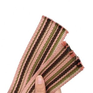 Cinta Elástica de Nailon de 2 Pulgadas con Logotipo Personalizado de Fábrica Yusen, Estampado Jacquard en Relieve, para Correas, Ecológica, Calidad 50 - Product Image 2