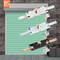 Ensemble de Serrure de Porte de Garage Électronique Coulissante, Serrure Électrique de Volet Roulant de Garage, Pièces et Clés