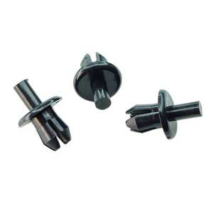 Auto Plastic Expansion <b>Clips</b> For <b>Car</b> Bumper Dashboard Trim 8mm Black Fasteners - Product Image 4