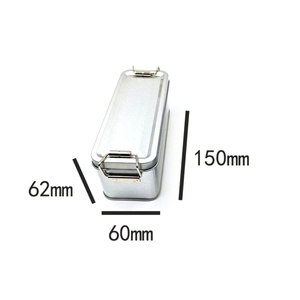 <b>Tin</b> Lunch Box Rectangular Buckle Food Grade Custom Logo <b>Cake</b> Candy Metal <b>Tin</b> Box for Jewelry Storage and Child Gifts - Product Image 2
