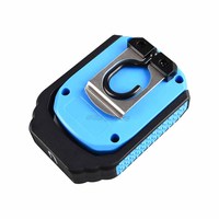 STARYNITE 1000 Lumen Super Bright Led Portable Usb Rechargeable Ronde Cob Lampe de Travail avec Support Magnétique Crochet Clip