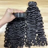 Lot de mèches de cheveux humains 16A Ondes d'eau birmanes, Ondes d'eau océaniques, Bouclées en spirale, Offre de mèches de cheveux vierges bruts vietnamiens
