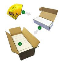 Carte VIP numérique programmable en plastique, format carte à gratter, design populaire, étanche