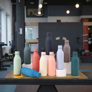 304 termo de gran capacidad de alto valor de color nueva botella de vacío con cuerda de elevación para deportes al aire libre taza de bolos de alta calidad - Product Image 1