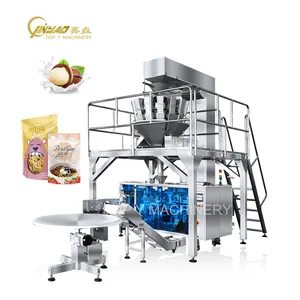 Macchina confezionatrice multifunzione da 1kg macchina sigillatrice arachide arachide noccioline biscotto Popcorn macchina per imballare patatine