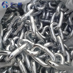 Espárrago <span class=keywords><strong>de</strong></span> enlace <span class=keywords><strong>de</strong></span> acero galvanizado soldado con cadena <span class=keywords><strong>de</strong></span> ancla <span class=keywords><strong>de</strong></span> enlace largo para barco disponible para la venta - Product Image 2