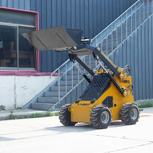 Murah roda mesin Epa selip pemuat Minicargador SkidSteer pemuat lampiran Mini selip kemudi pemuat Diesel - Product Image 4