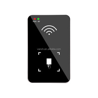 Lecteur RFID NFC UHF USB de bureau VD-67S VANCH, ABS, avec distance de lecture de 0 à 3 m, certifié CE, lecteur de cartes RFID UHF USB