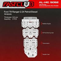 Plaque de protection en alliage d'aluminium FASTCLUB FORD Ranger T7 8/5 mm