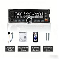 Reproductor MP3 para Auto 7388 de Alta Potencia con 6 Canales RCA, Radio Estéreo, Pantalla LCD, Doble USB, FM, BT, TF, Autoradio